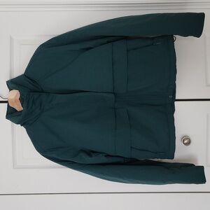 Lululemon Always Effortless Insulated  Jacket Hooded Green Jasper Size 6